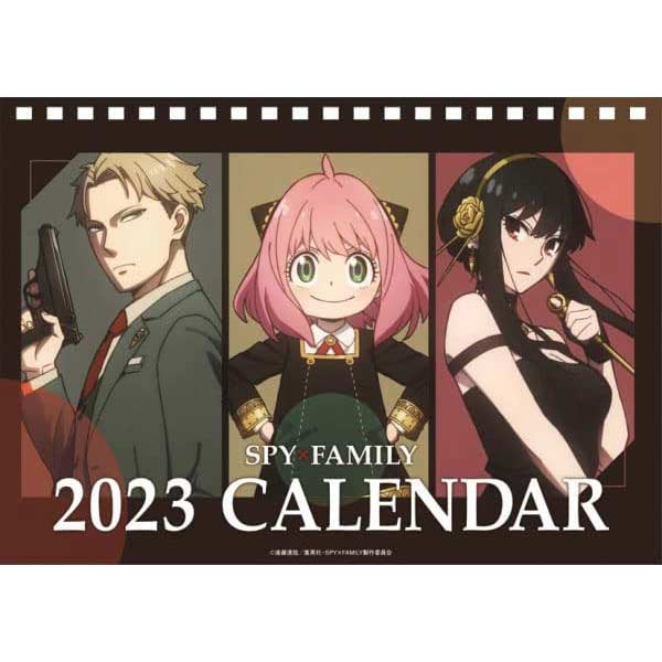 (PO) SPY x FAMILY CL-010 2023 Desktop Calendar Image_1