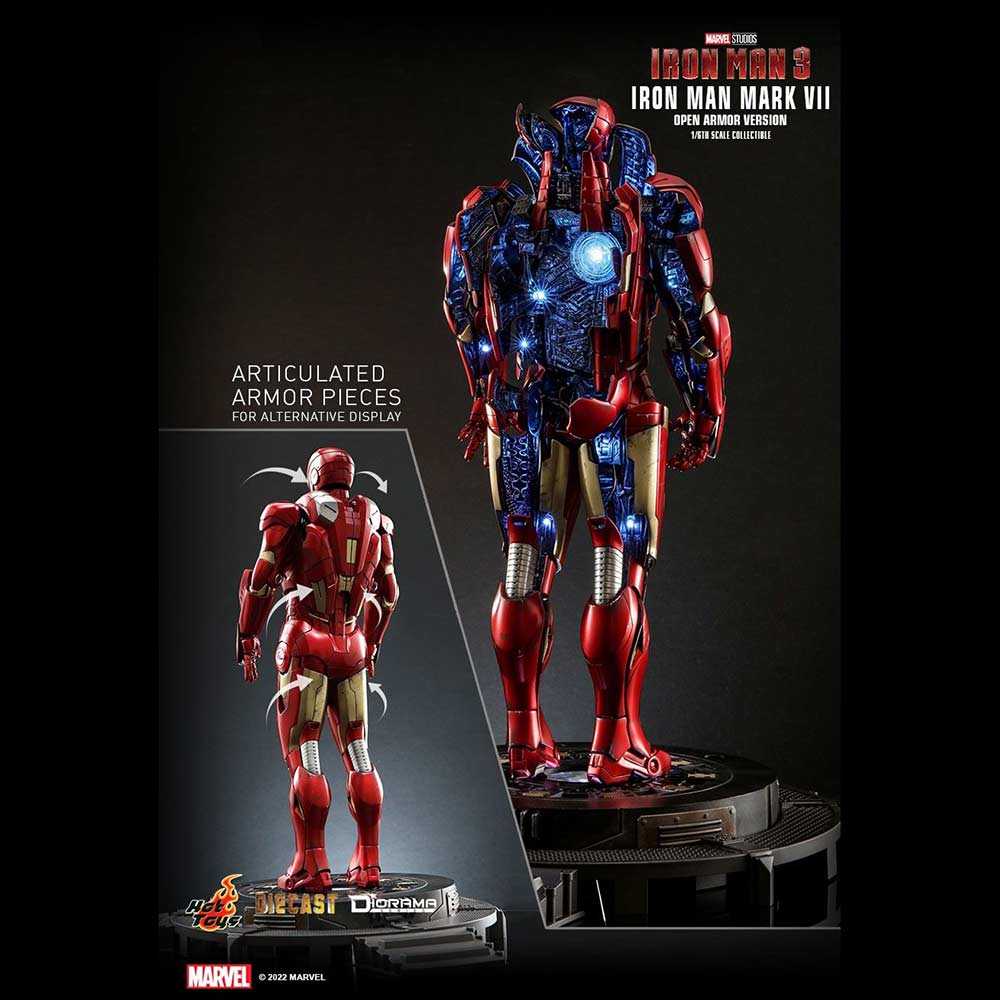 (PO) Diorama Series DS004D51 - Iron Man 3 - Iron Man Mark VII (Open Armor Version) Image_3