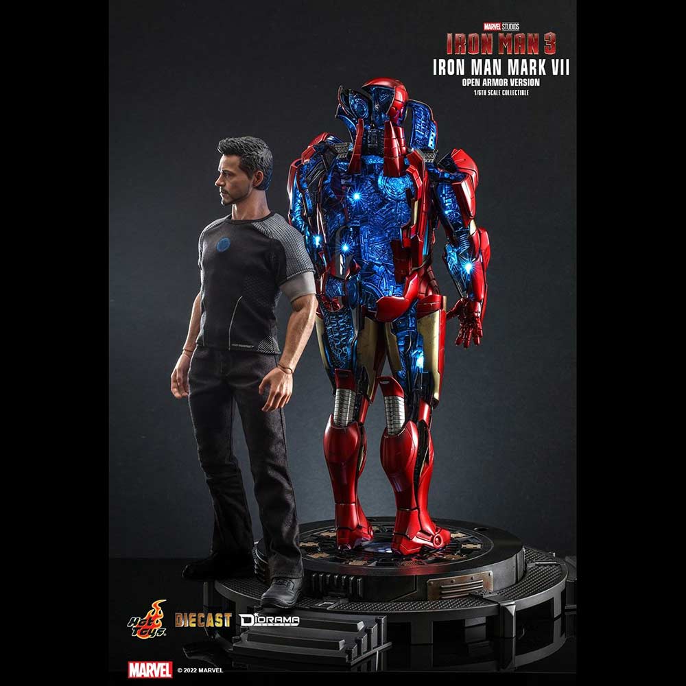 (PO) Diorama Series DS004D51 - Iron Man 3 - Iron Man Mark VII (Open Armor Version) Image_5