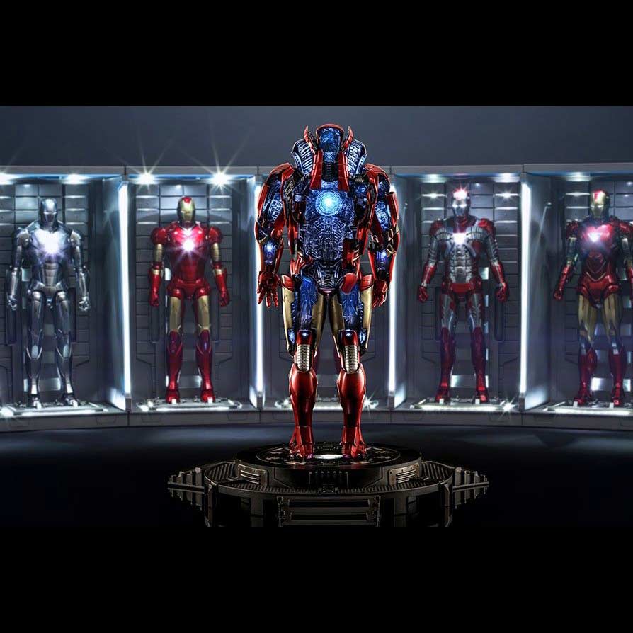 (PO) Diorama Series DS004D51 - Iron Man 3 - Iron Man Mark VII (Open Armor Version) Image_12