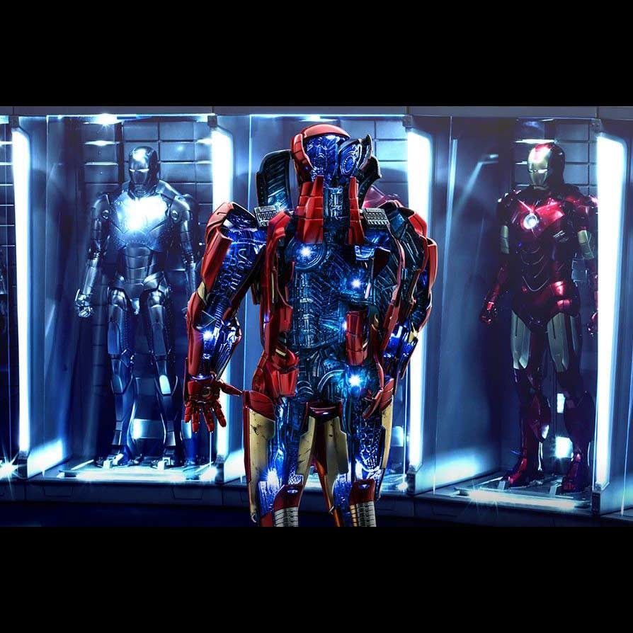 (PO) Diorama Series DS004D51 - Iron Man 3 - Iron Man Mark VII (Open Armor Version) Image_14