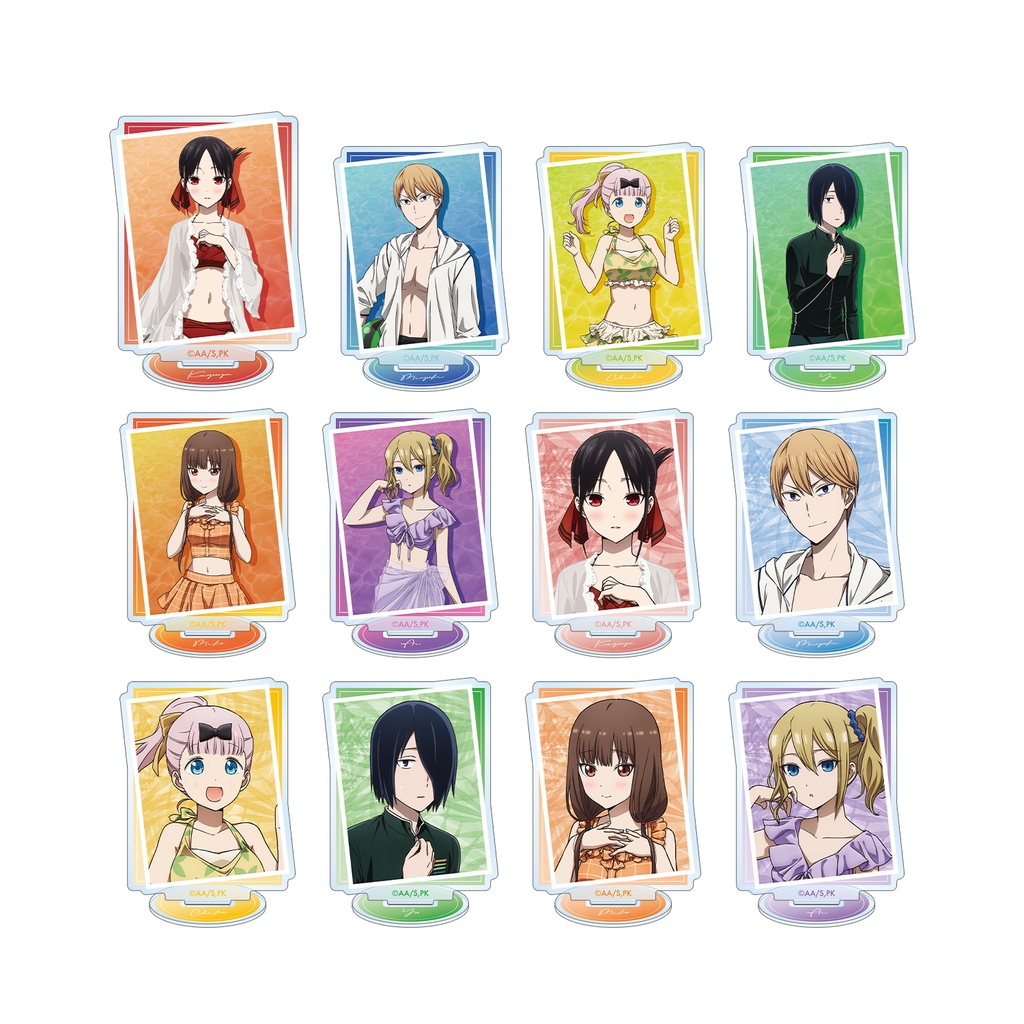 (PO) Kaguya-sama: Love is War Ultra Romantic Original Illustration Swimwear Ver. Trading Acrylic Stand [BOX] Image_2