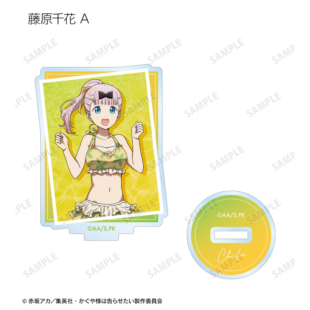 (PO) Kaguya-sama: Love is War Ultra Romantic Original Illustration Swimwear Ver. Trading Acrylic Stand [BOX] Image_5