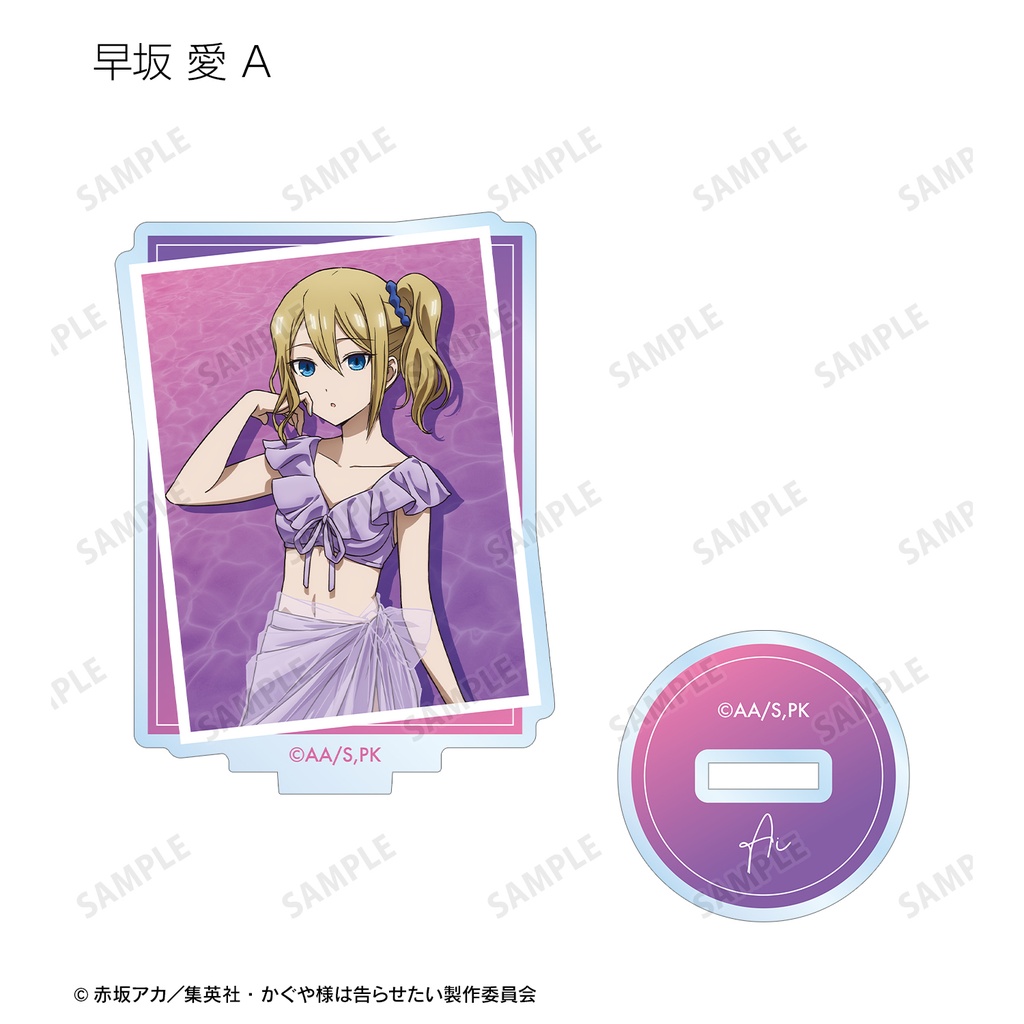 (PO) Kaguya-sama: Love is War Ultra Romantic Original Illustration Swimwear Ver. Trading Acrylic Stand [BOX] Image_8