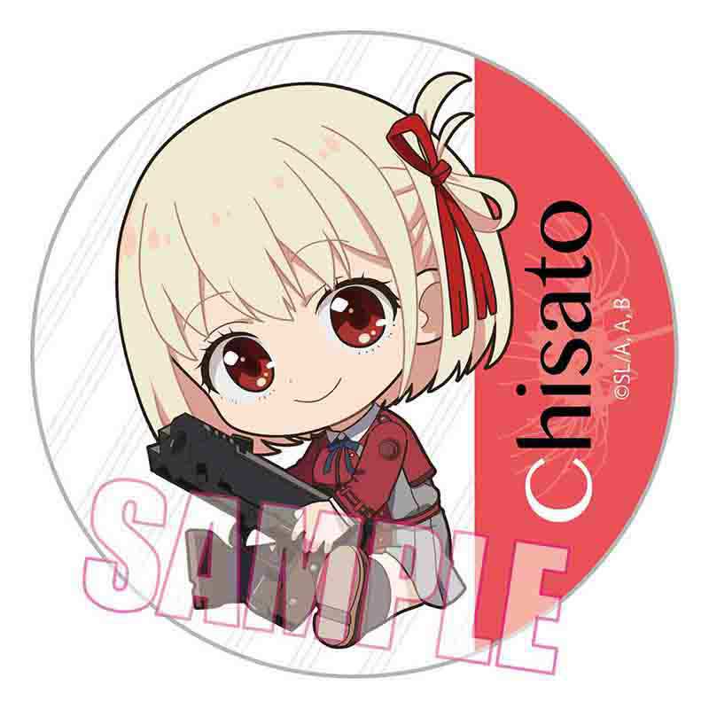 (PO) Trading Can Badge Lycoris Recoil GyuGyutto [BOX] Image_2