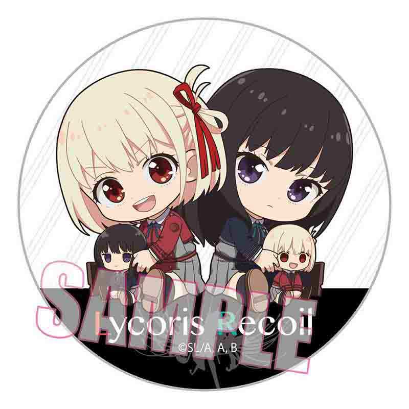 (PO) Trading Can Badge Lycoris Recoil GyuGyutto [BOX] Image_10