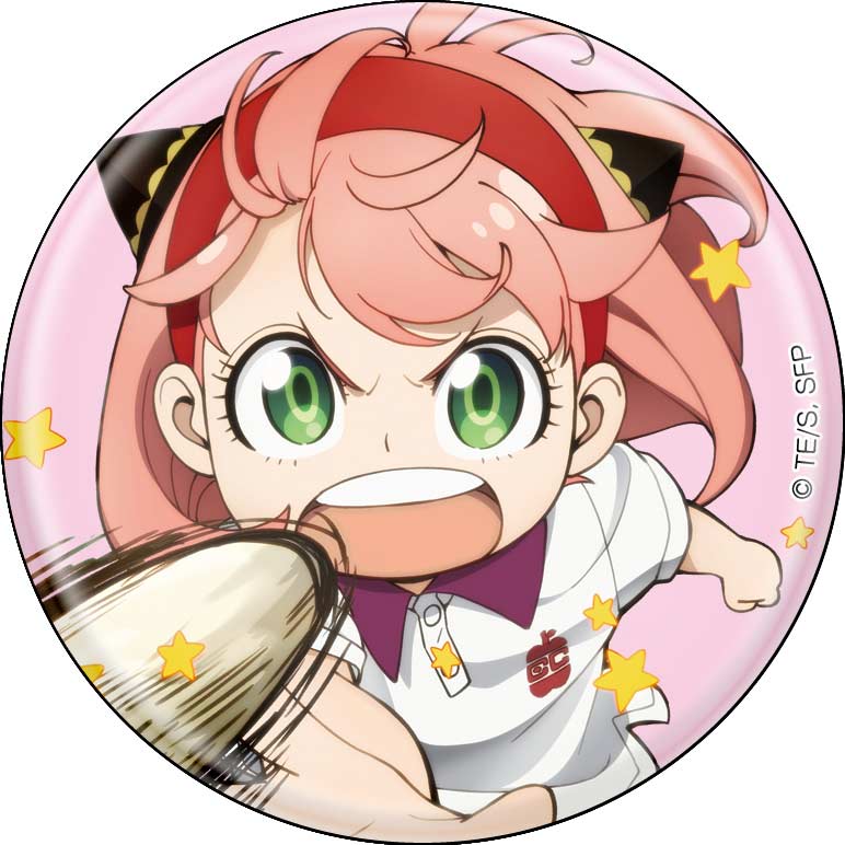 (PO) SPY x FAMILY Main Visual Anya Can Badge Collection The Great Dodgeball Plan Image_1