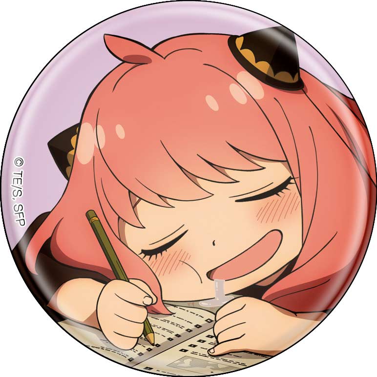 (PO) SPY x FAMILY Main Visual Anya Can Badge Collection Stella B Image_1