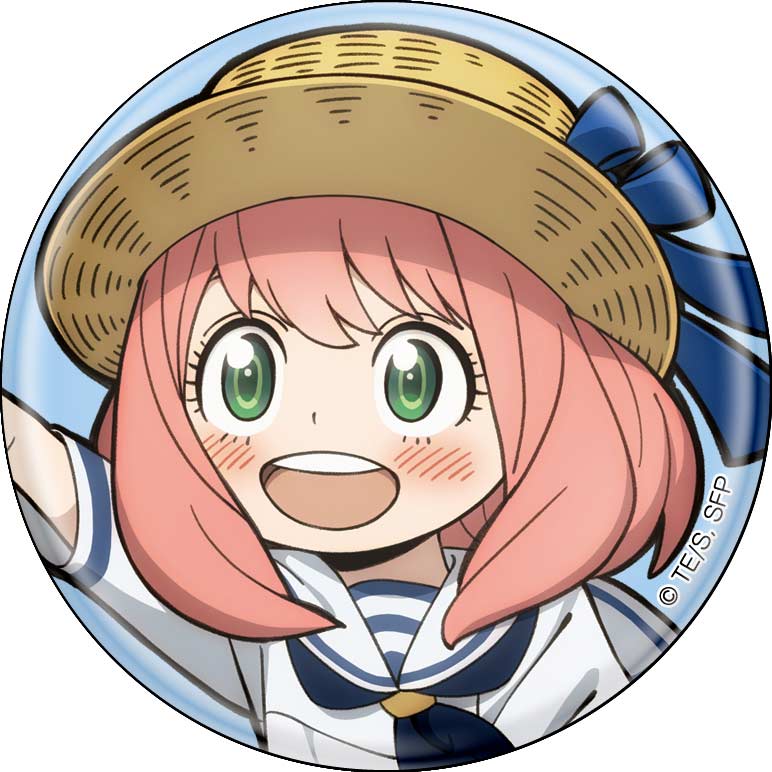 (PO) SPY x FAMILY Main Visual Anya Can Badge Collection Penguin Park Image_1
