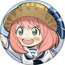 (PO) SPY x FAMILY Main Visual Anya Can Badge Collection Penguin Park Image_1