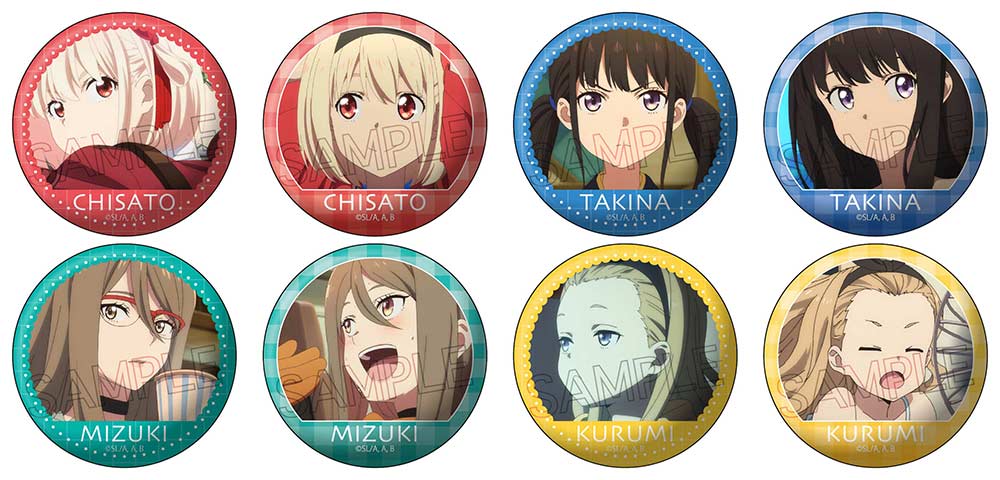 (PO) Lycoris Recoil Hyakumensou Can Badge [BOX] Image_2