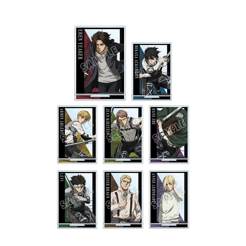 (PO) Attack on Titan Trading Acrylic Stand Vol. 2 [BOX] Image_2