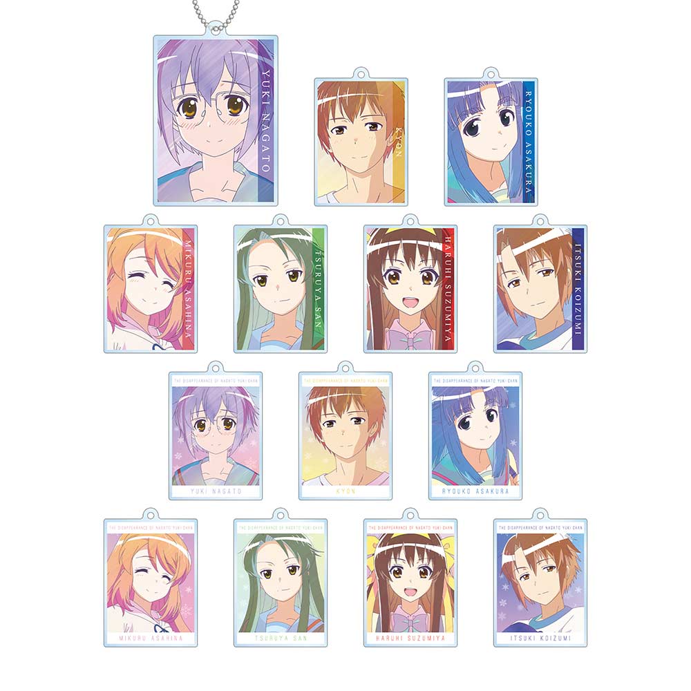 (PO) The Disappearance of Nagato Yuki-chan Trading Ani-Art Clear Label Acrylic Key Chain [BOX] Image_2