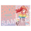 (PO) The Quintessential Quintuplets Movie A4 Clear File (Pastel Desserts) Nakano Itsuki Image_1