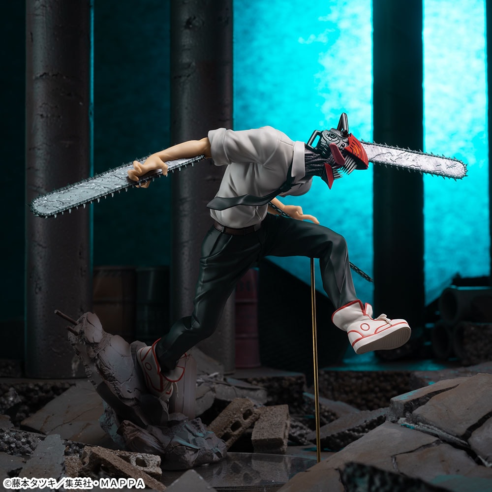 (PO) Chainsaw Man Luminasta Figure - Chainsaw Devil Image_3