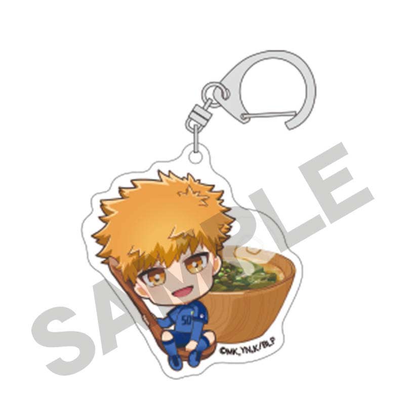 (PO) Blue Lock Trading Acrylic Key Chain Chara Peko [BOX] Image_4