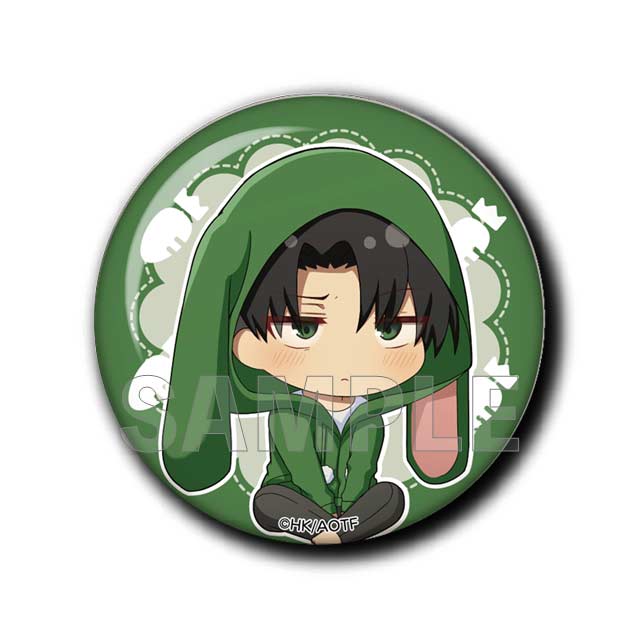 (PO) Attack on Titan Trading Can Badge Usamimi Ver. [BOX] Image_7