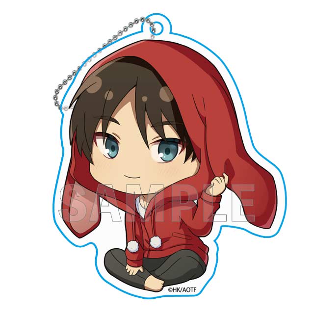 (PO) Attack on Titan Trading Acrylic Key Chain Usamimi Ver. [BOX] Image_2
