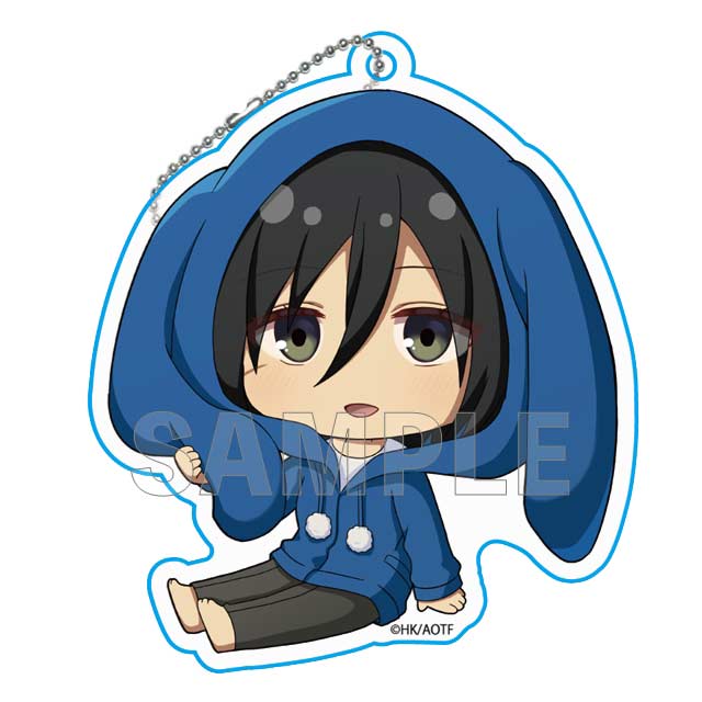 (PO) Attack on Titan Trading Acrylic Key Chain Usamimi Ver. [BOX] Image_3