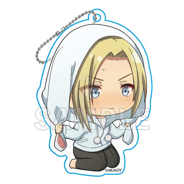 (PO) Attack on Titan Trading Acrylic Key Chain Usamimi Ver. [BOX] Image_6