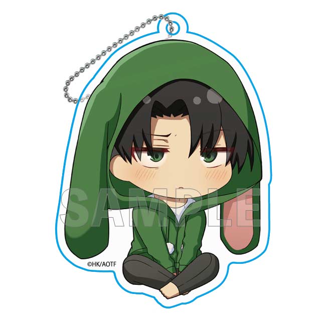 (PO) Attack on Titan Trading Acrylic Key Chain Usamimi Ver. [BOX] Image_7
