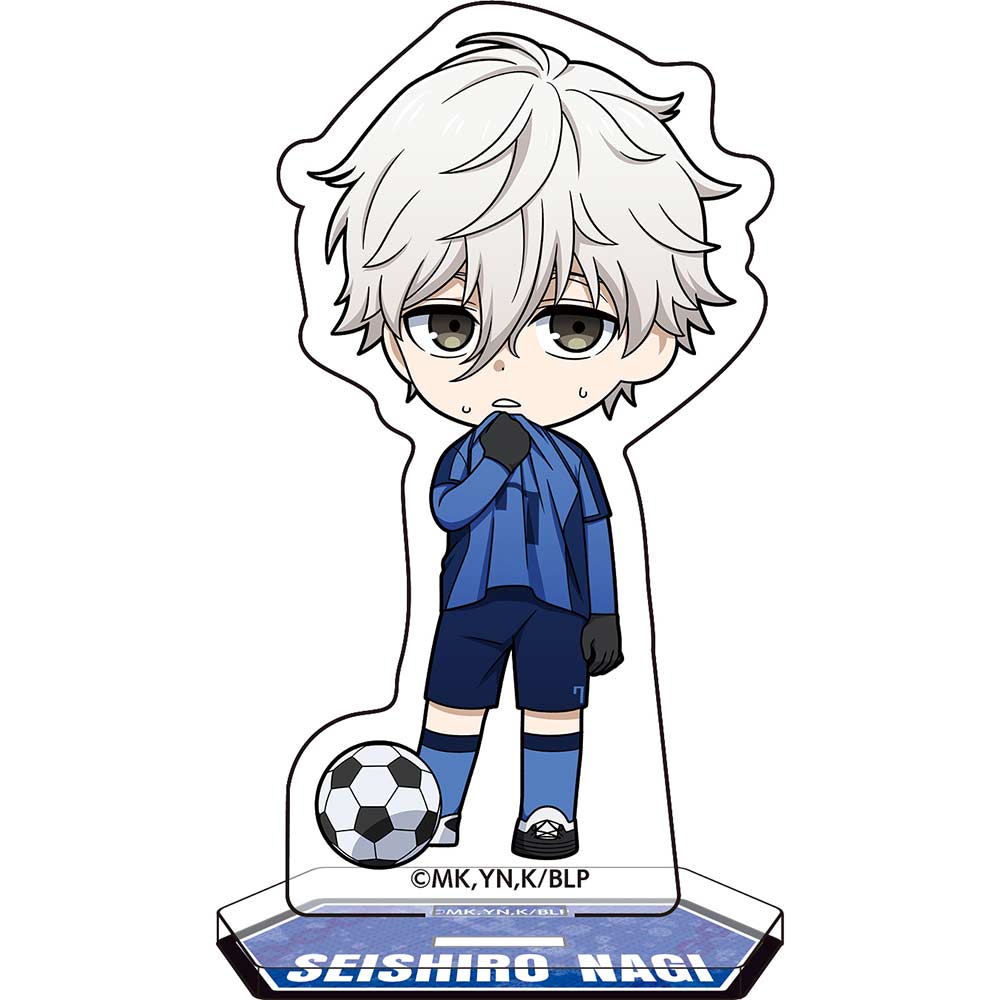 (PO) Blue Lock Acrylic Stand Original Illustration - Nagi Seishiro Image_1