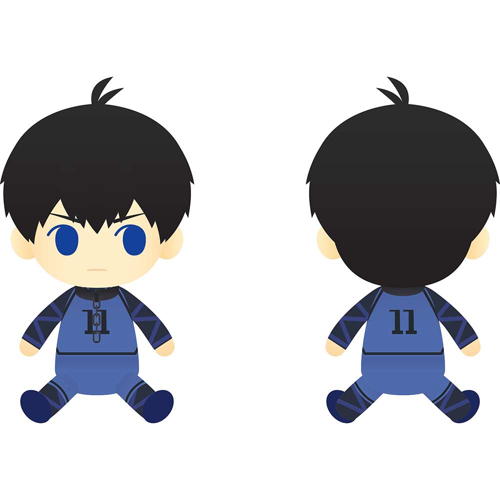 (PO) Blue Lock Kimi to Friends Mini Plush Key Chain - Isagi Yoichi Image_1