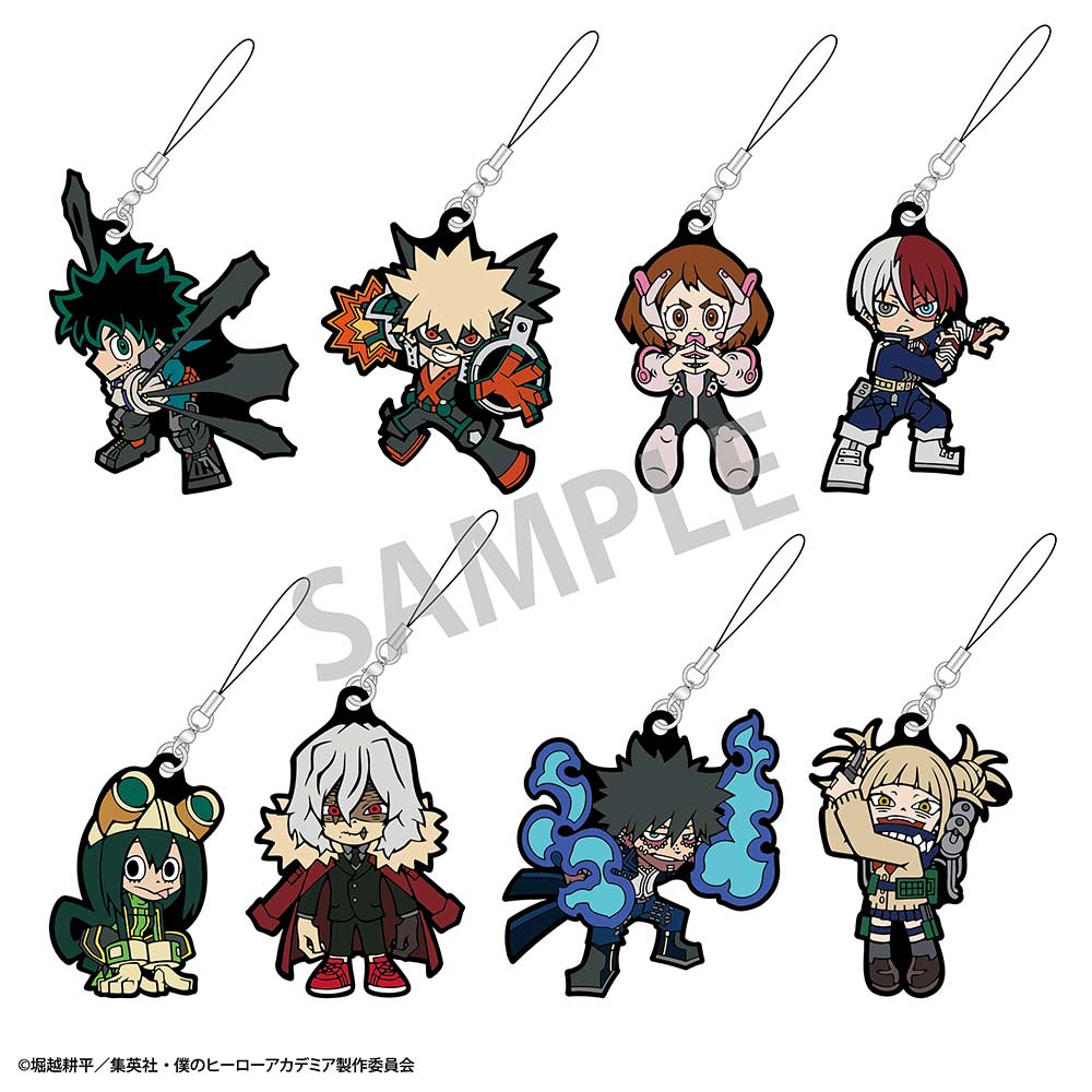 (PO) My Hero Academia Trading Rubber Strap [BOX] Image_1