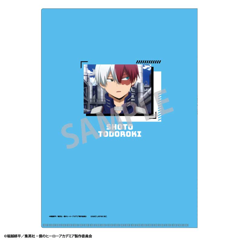 (PO) My Hero Academia Hologram A4 Clear File Todoroki Shoto Image_2