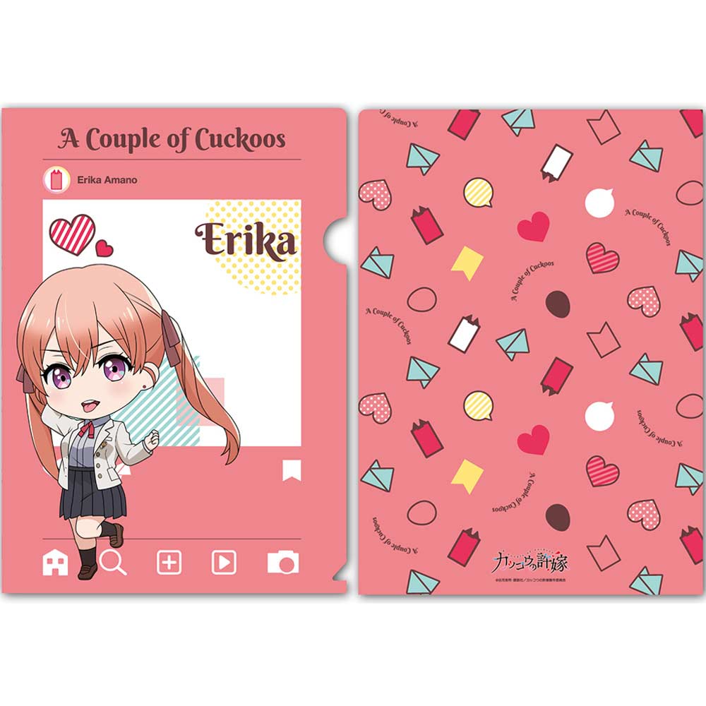 (PO) A Couple of Cuckoos Nendoroid Plus Clear File - Amano Erika Image_1
