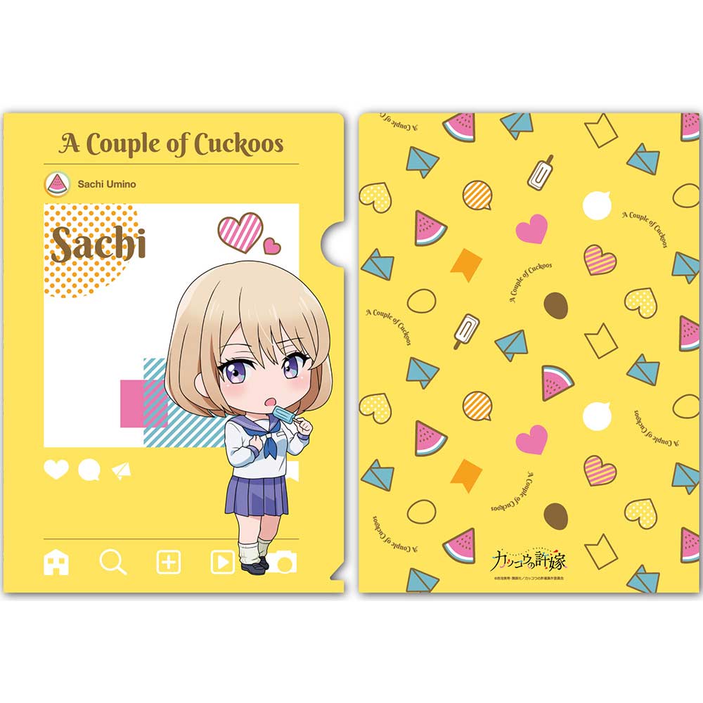 (PO) A Couple of Cuckoos Nendoroid Plus Clear File - Umino Sachi Image_1
