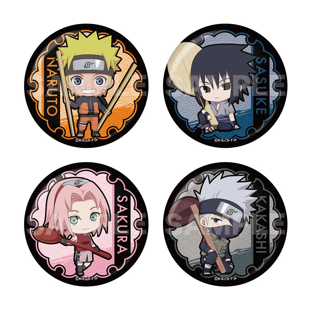 (PO) NARUTO Shippuden Metallic Can Badge 01 Vol. 1 [BOX] Image_2