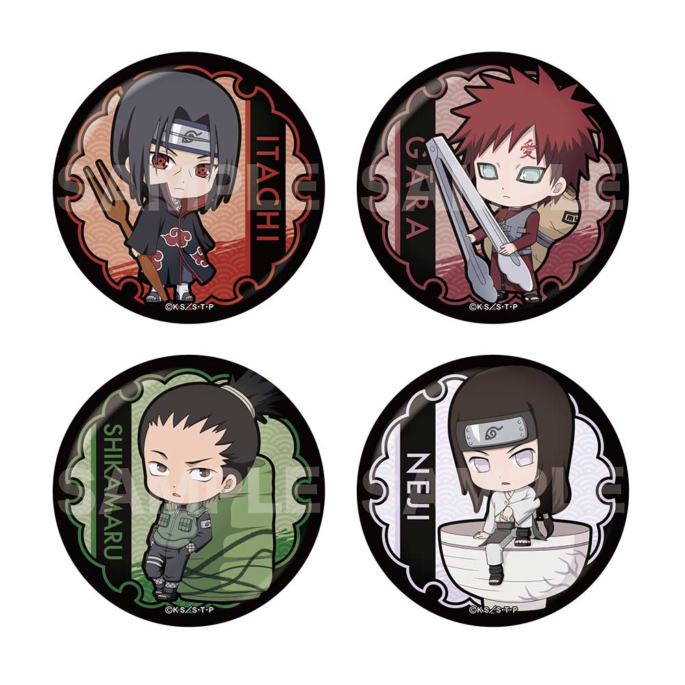 (PO) NARUTO Shippuden Metallic Can Badge 01 Vol. 1 [BOX] Image_3