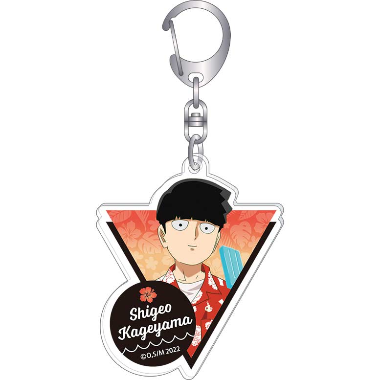 (PO) Mob Psycho 100 III Acrylic Keychain Kageyama Shigeo Aloha Ver. Image_1