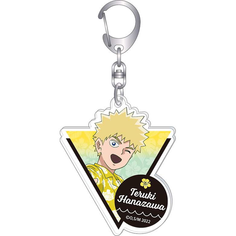 (PO) Mob Psycho 100 III Acrylic Keychain Hanazawa Teruki Aloha Ver. Image_1