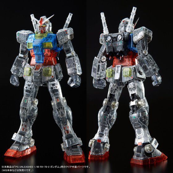 PG 1/160 Perfect Grade Unleashed - Gundam RX-78-2 Clear Color Body (P Bandai) Image_3