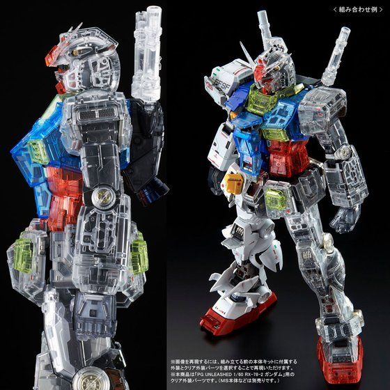 PG 1/160 Perfect Grade Unleashed - Gundam RX-78-2 Clear Color Body (P Bandai) Image_8
