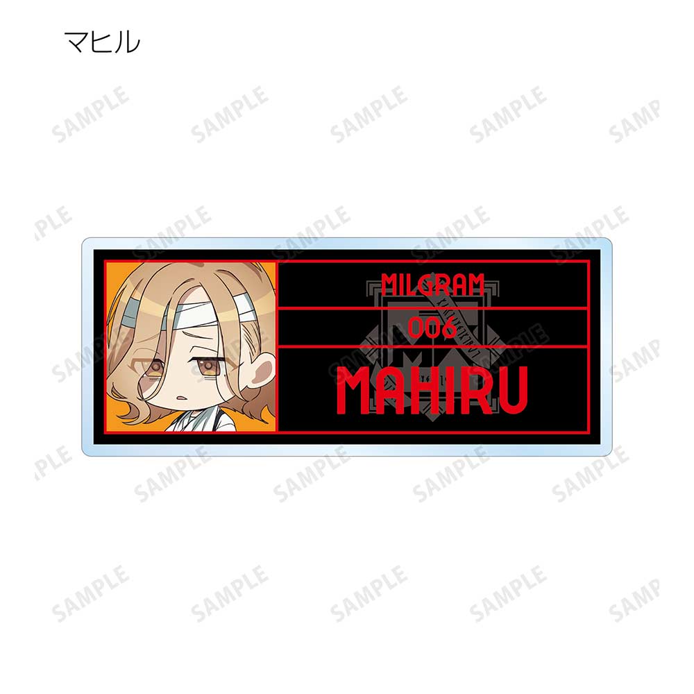 (PO) Milgram Trading Official Chibi Chara Season 2 Ver. Acrylic Name Plate [BOX] Image_9