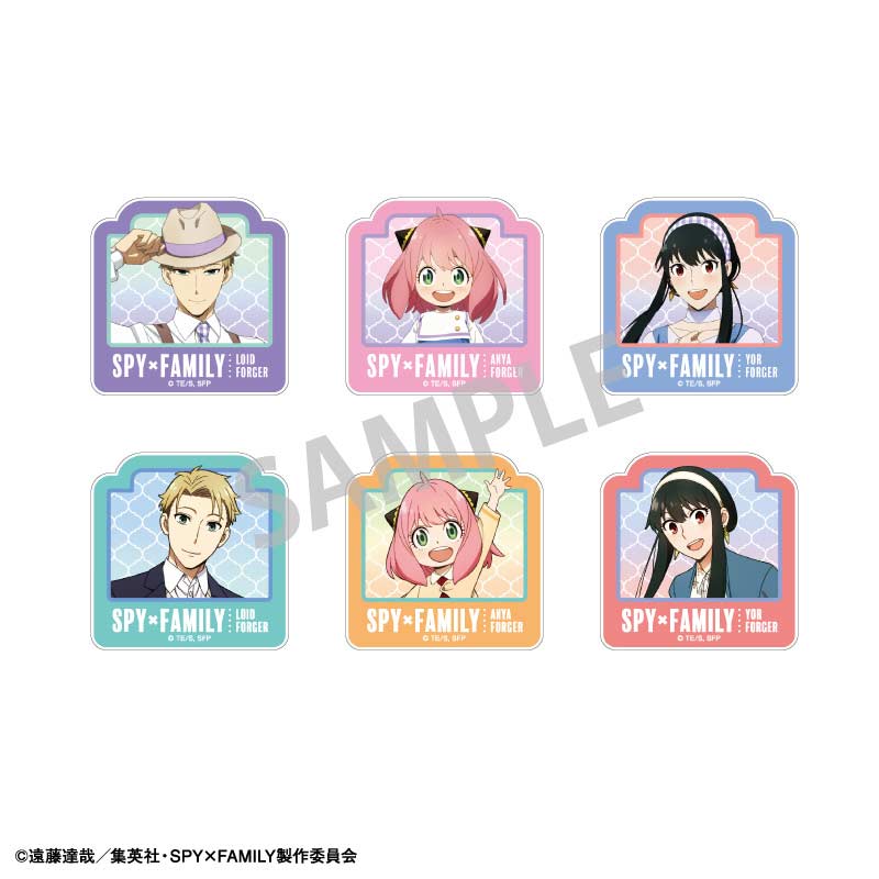 (PO) SPY x FAMILY Trading Acrylic Clip Mix [BOX] Image_1