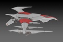 (PO) Darius SILVER HAWK 3F-1B SPACE FIGHTER Image_3