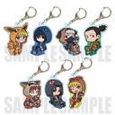 (PO) Trading Acrylic Key Chain Deformed NARUTO Shippuden Kigurumi Pajamas Ver. [BOX] Image_1