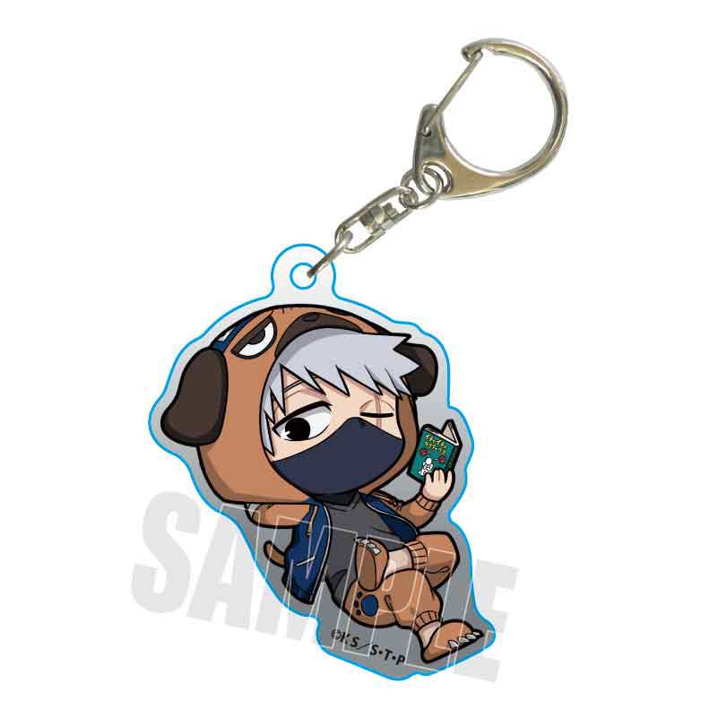 (PO) Trading Acrylic Key Chain Deformed NARUTO Shippuden Kigurumi Pajamas Ver. [BOX] Image_4