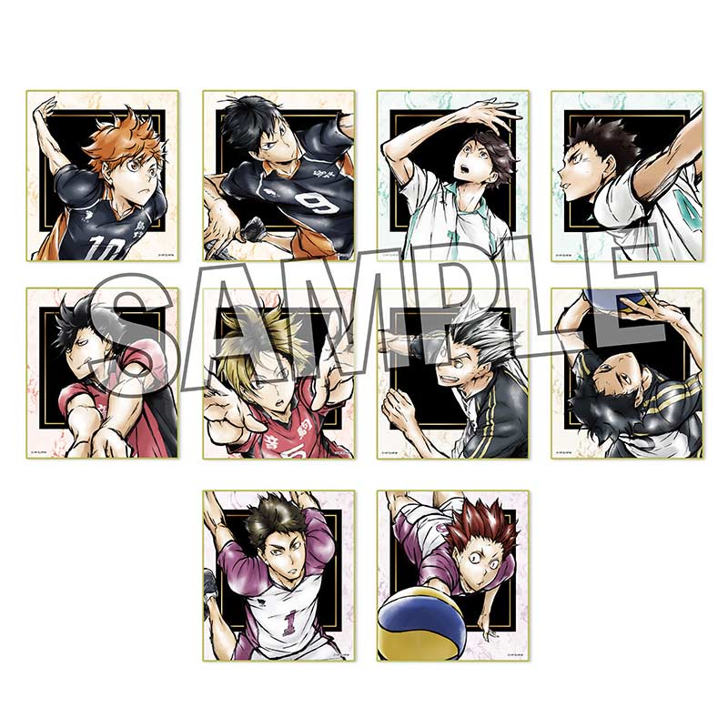 (PO) Haikyu!! Trading Hologram Shikishi Box 1 [BOX] Image_2