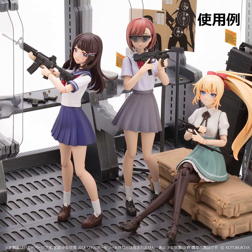 (PO) LittleArmory LAOP11 Hands for Guns for Sousai Shojo Teien Image_7