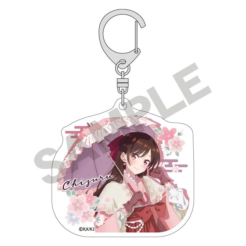 (PO) Rent-A-Girlfriend Acrylic Key Chain Mizuhara Chizuru Japanese Style Lolita Image_1