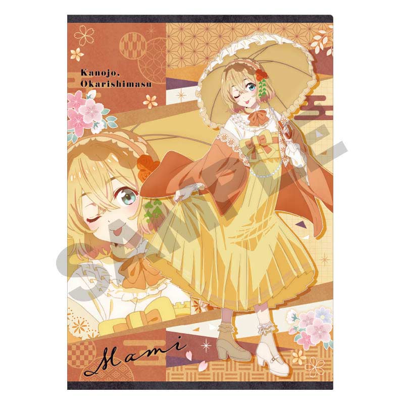 (PO) Rent-A-Girlfriend Clear File Nanami Mami Japanese Style Lolita Image_1