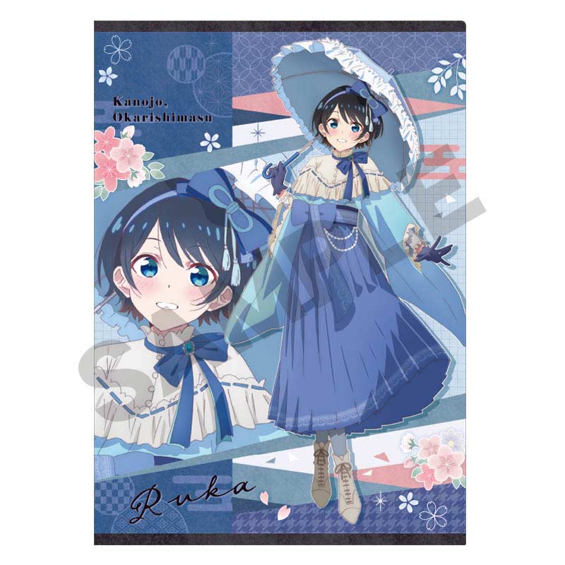 (PO) Rent-A-Girlfriend Clear File Sarashina Ruka Japanese Style Lolita Image_1