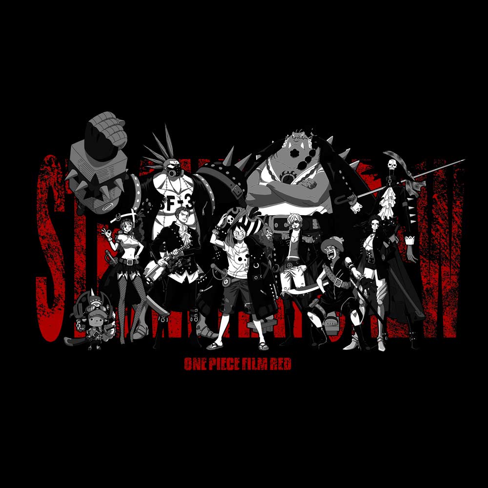 (PO) One Piece Film Red Mugiwara Ichimi T-Shirt Sumi (L) Image_2