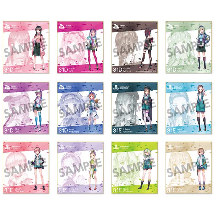(PO) Heaven Burns Red Trading Mini Shikishi Vol. 3 [BOX] Image_1