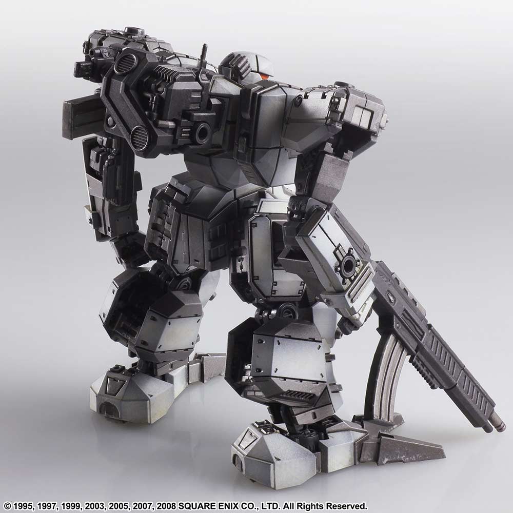 (PO) Front Mission Structure Arts 1/72 Scale Plastic Model Kit Series Zenith DV White 4 Set Image_7